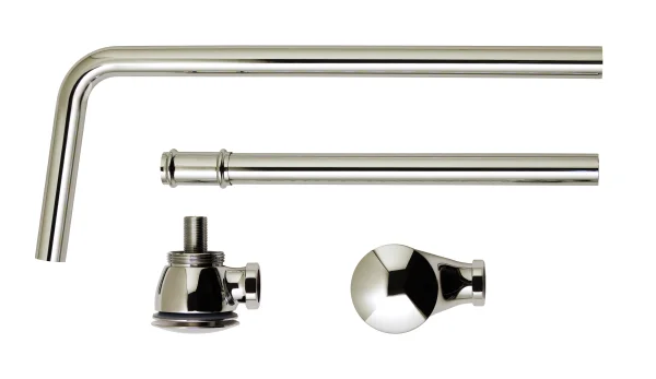 Bc Designs Push Down Exposed Bath Waste Nickel