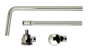 Bc Designs Push Down Exposed Bath Waste Nickel