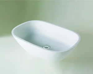 Bc Designs Vive Basin 530 X 360 Polished White