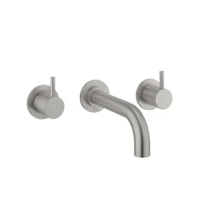 Crosswater Mpro Bath 3 Hole Filler Brushed Nickel