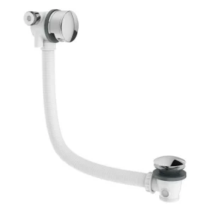 Crosswater Mpro Bath Click Clack Waste & Filler Brushed Nickel