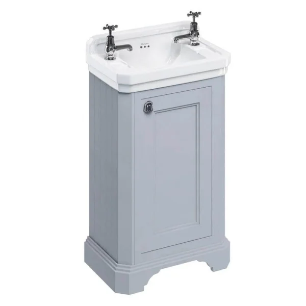 Burlington Cloakroom Basin Unit Grey