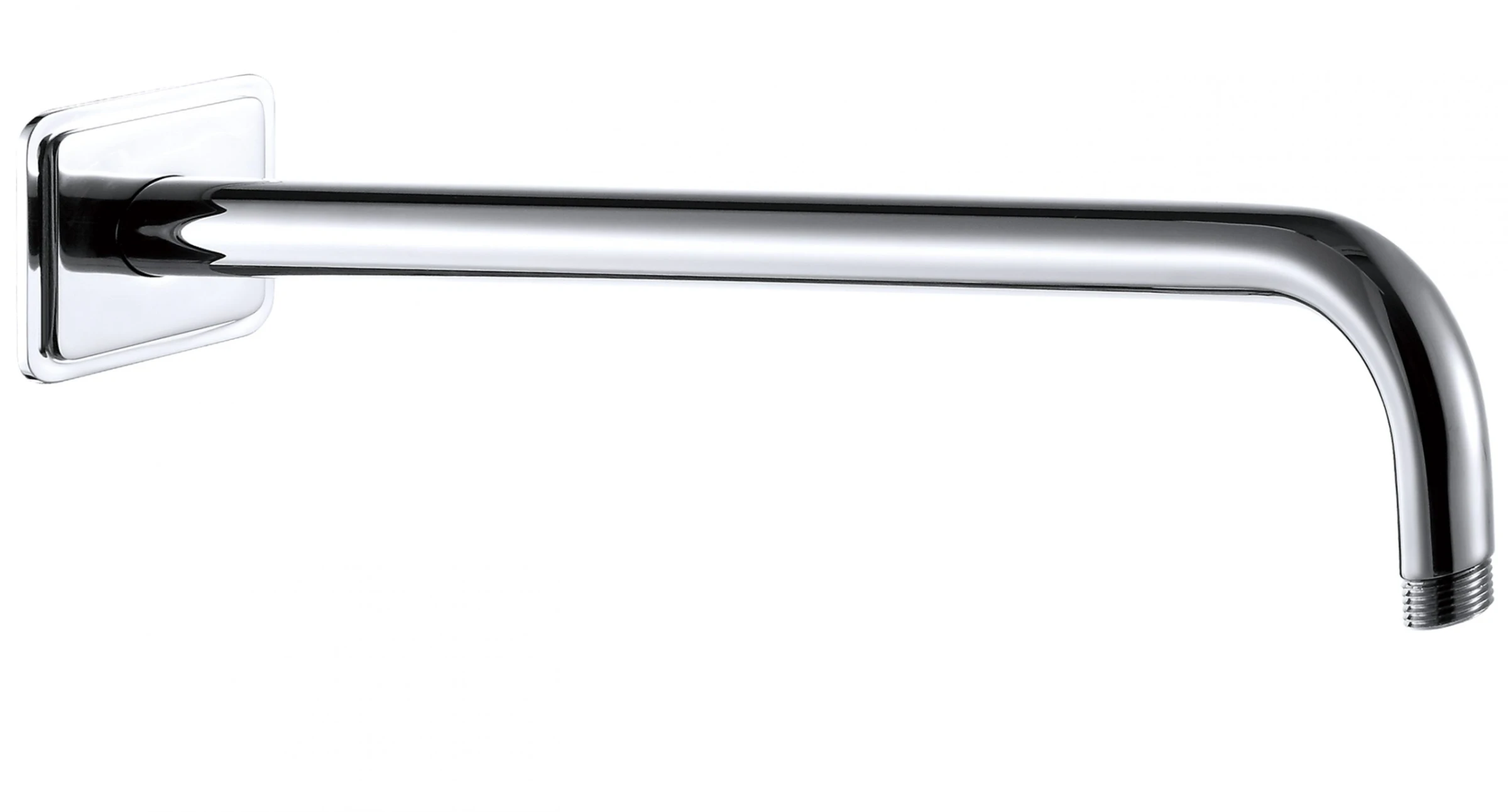 Just Taps Grosvenor Shower Arm Chrome
