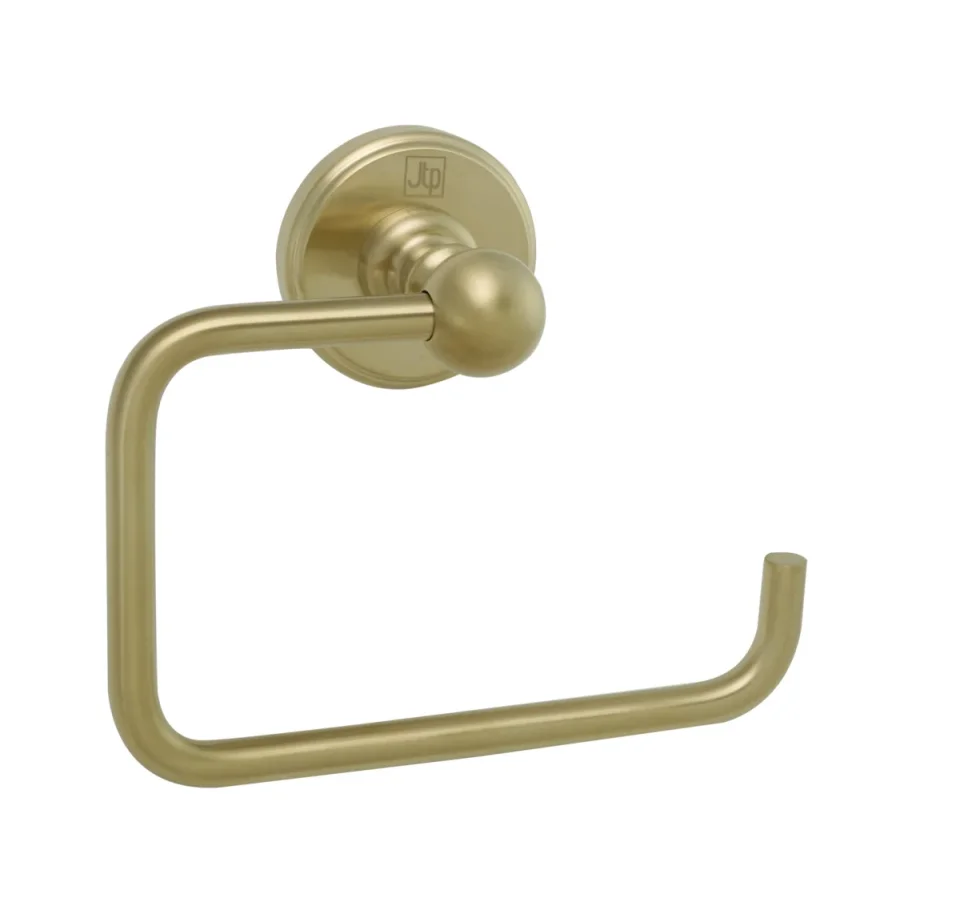 Just Taps Grosvenor Toilet Paper Holder Brushed Brass product image - Image 1