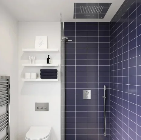 Crosswater Crossbox Push Mpro 3 Outlet Trim & Levers Chrome detail view - Image 3