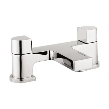 Crosswater Planet Bath Filler Dual Lever Deck Mounted Chrome