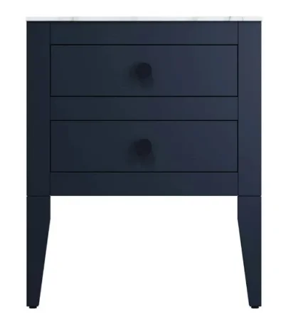 Crosswater Canvass Basin Unit 600 Deep Indigo Blue detail view - Image 5