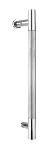 Crosswater Optix Knurled Handle Polished Stainless product image - Image 1