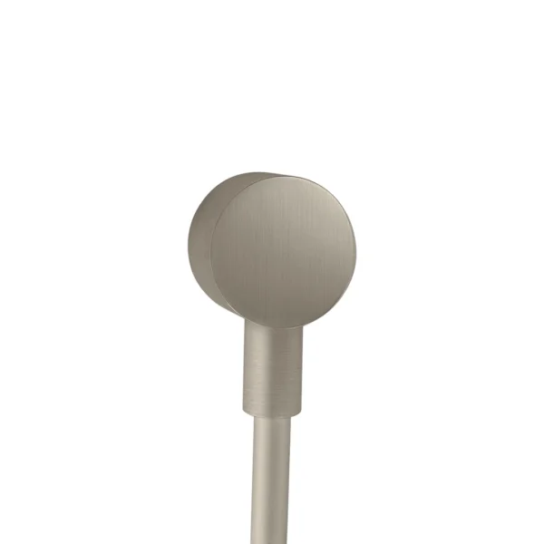 Axor Starck Wall Outlet Round Brushed Nickel