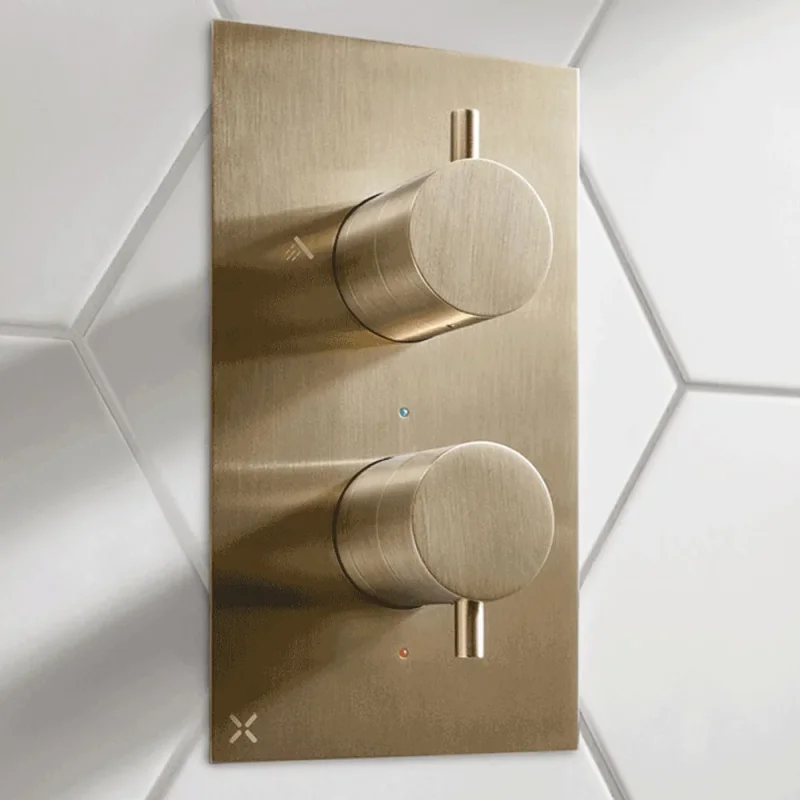 Crosswater Mpro 2 Handle Trimset (must Be Paired With Wlbp25x3r+) Brushed Brass detail view - Image 2