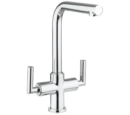 Crosswater Tropic Dual Control Kitchen Mixer Chrome
