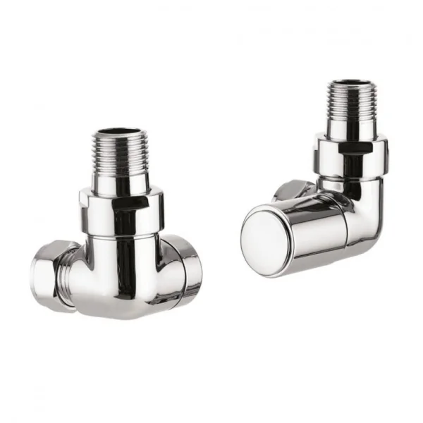 Crosswater Glide Corner Rad Valves Chrome