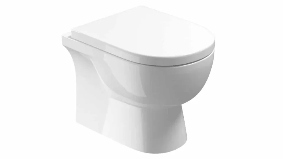 Saneux Austen Back To Wall Wc Pan - Rimless product image - Image 1