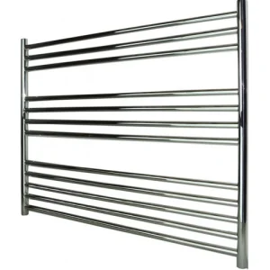 Vogue Pearl Towel Radiator Heating Only - Polished Stainless Steel 600X750