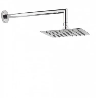 Crosswater Glide Showerhead 200mm Chrome detail view - Image 2