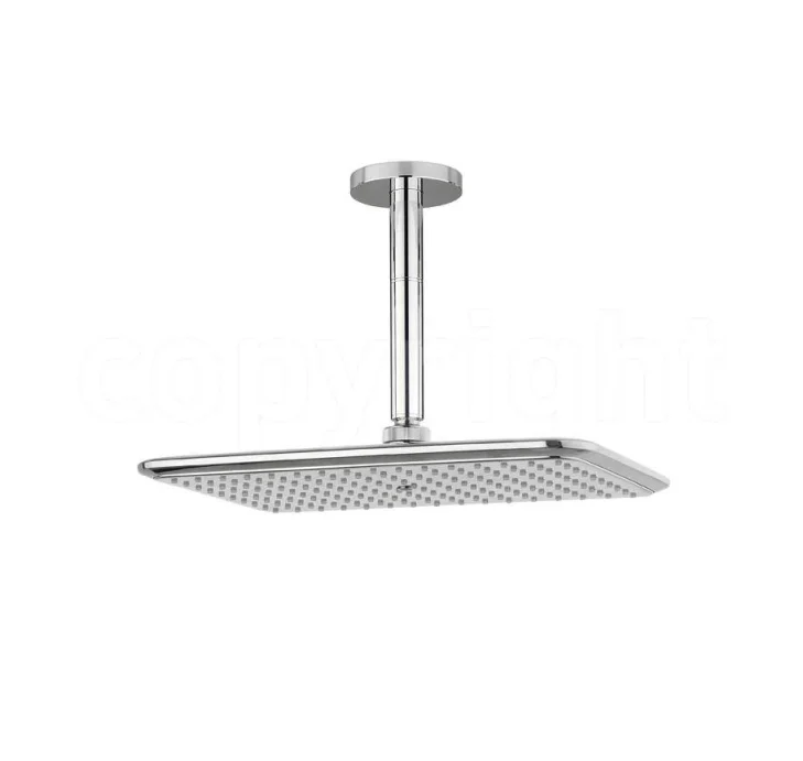Crosswater Essence Fixed Head 320x210mm Chrome detail view - Image 2