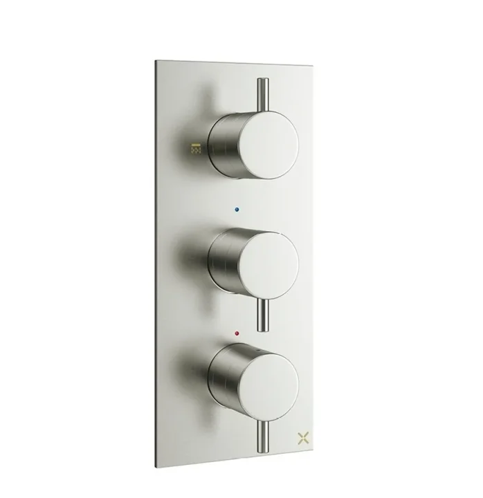 Crosswater One Box Showering Mpro Bundle 2000 Brushed Stainless Steel detail view - Image 6