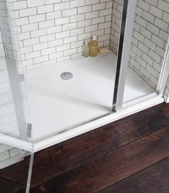 Crosswater Rectangular Shower Tray 800x900 detail view - Image 3