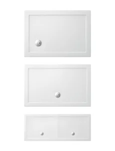 Crosswater Rectangular Shower Tray 800 X 900 35mm