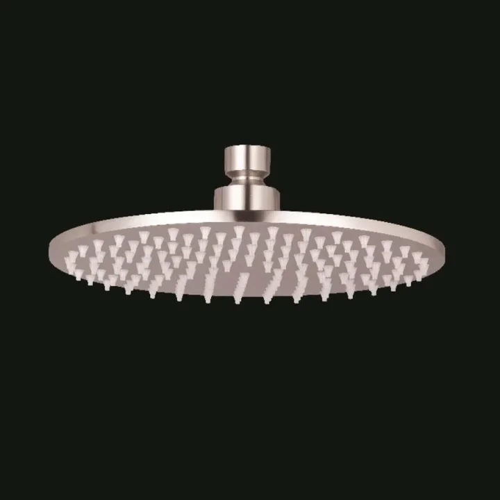 Just Taps Inox Slim Round Overhead Shower 200mm product image - Image 1