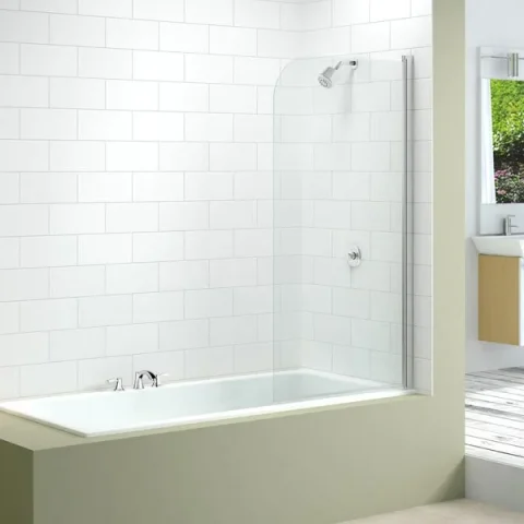 Merlyn Single Curved Bathscreen 800 X 1500mm product image - Image 1