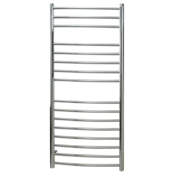 Reina Eos 500 X 1200 Curved Stainless Steel Towel Rail