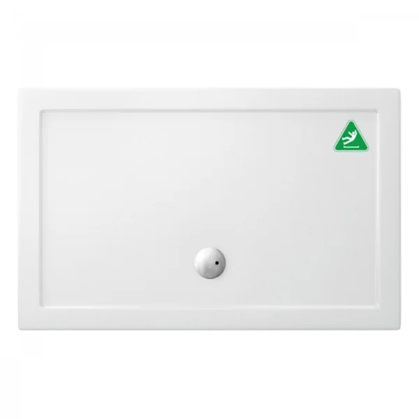 Crosswater Rectangular Shower Tray 800 x 1400 35mm Anti Slip