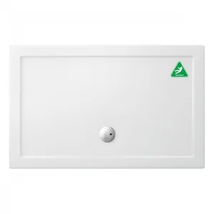 Crosswater Rectangular Shower Tray 800 X 1400 35mm Anti Slip