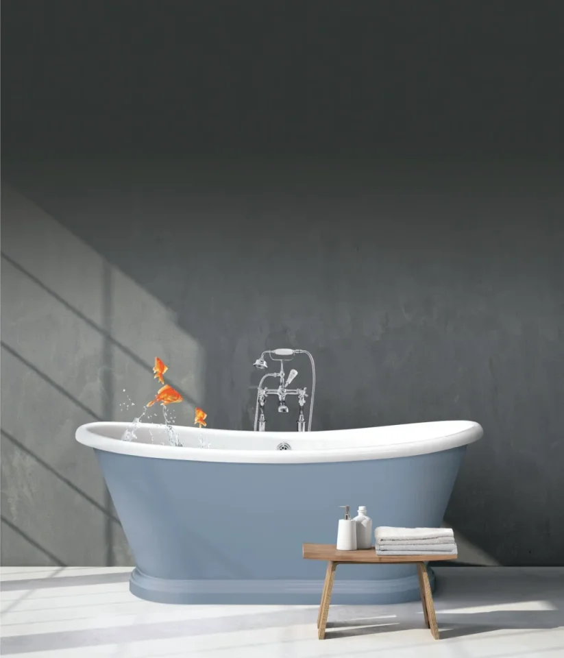 Bc Designs Plug & Chain Concealed Bath Waste Chrome detail view - Image 2