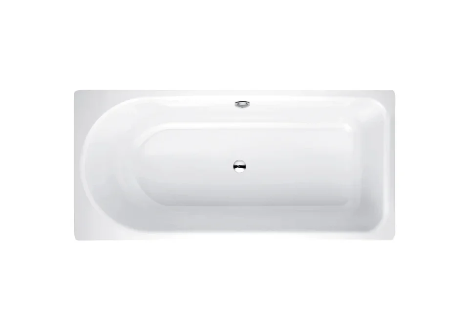 Bette Ocean 1700 750mm Foot End Rightoverflow Rear White detail view - Image 2