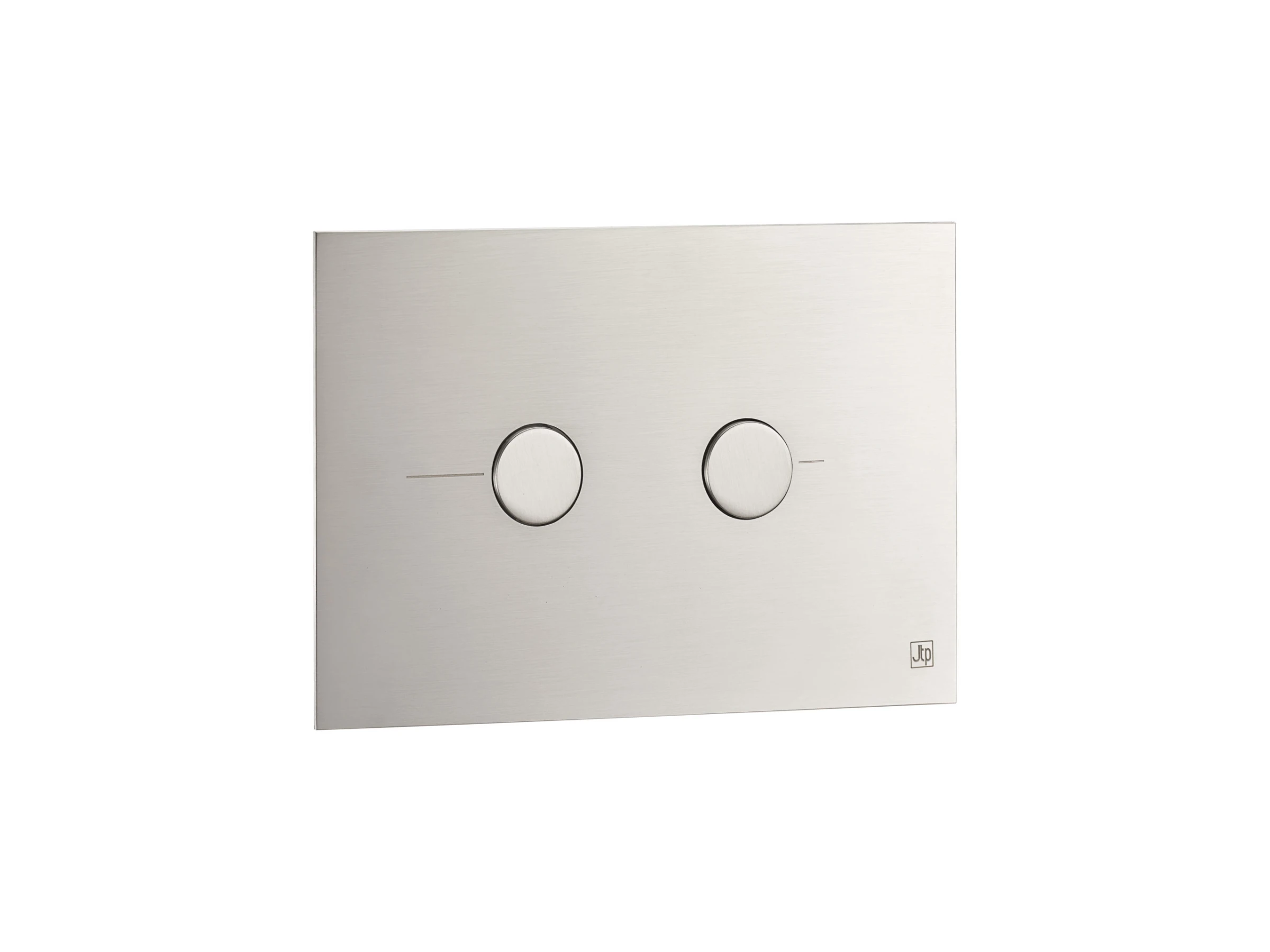 Just Taps Metal Pneumatic Flush Plate Brushed Stainless Steel