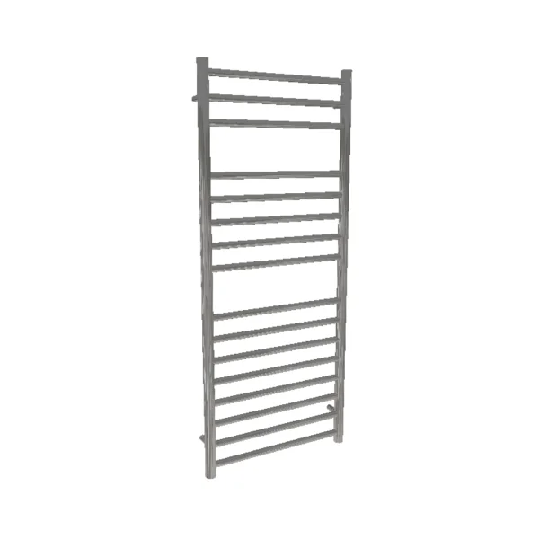 AVA Trend Ladder 1200 x 500mm Brushed Stainless Steel Towel Rail