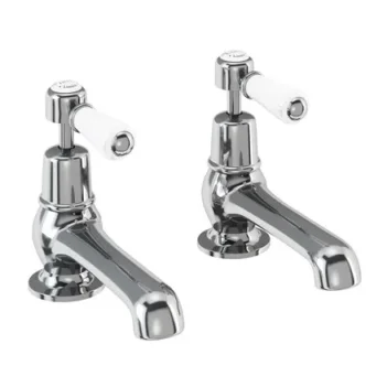 Burlington Qt Kensington 5" Basin Taps Chrome