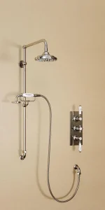 Burlington Standard Vertical Riser Chrome