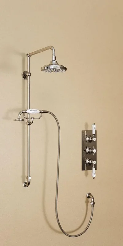 Burlingtonstandard Vertical Riser Chrome product image - Image 1