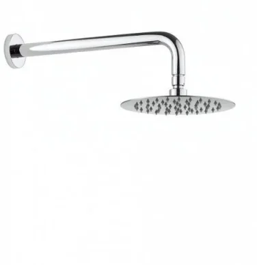 Crosswater Central Shower Head 200mm Chrome detail view - Image 2