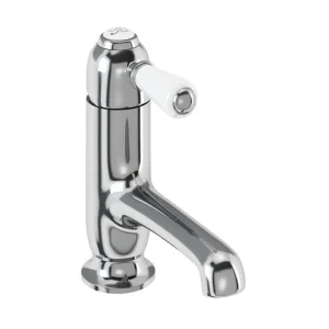 Burlington Chelsea Straight Basin 1 Tap Hole (t19) Mixer Chrome