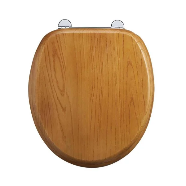Burlington Golden Oak Seat Chrome Bar Hinge