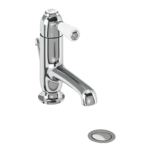 Burlington Chelsea Straight Basin 1 Tap Hole Chrome