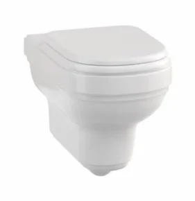 Burlington Riviera Wall Hung Pan White product image - Image 1