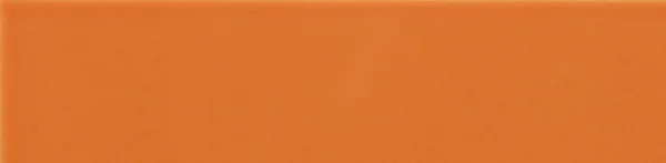European Tiles Flat Naranja 10X30 Brillo Ceramic  Tile