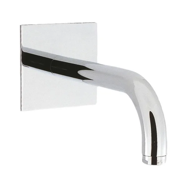 Crosswater Design Wall Mounted Bath Spout 160mm Chrome