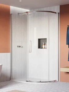 Crosswater Asura 8mm Quadrant Door 1200 X 800 Chrome