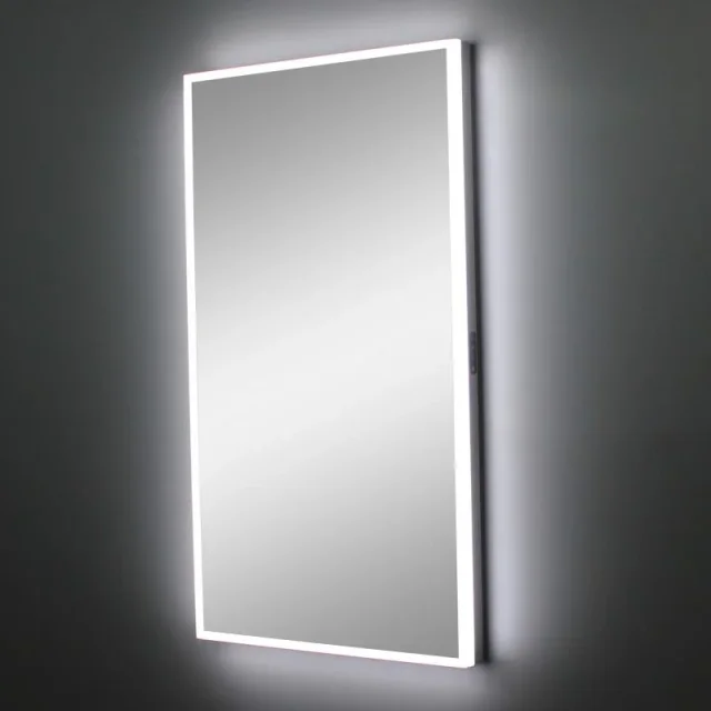 Schneider Illuminated Mirror Glow Hcl A/sp 56/90/hcl, Anodised product image - Image 1