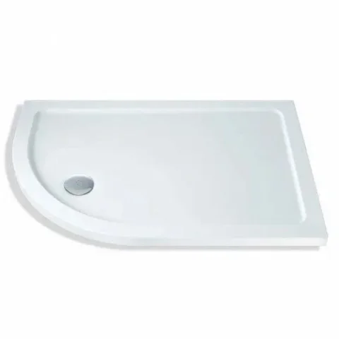 Eastbrook Volente 1000 X 900 Lh Offset Quad Abs Resin Tray White product image - Image 1
