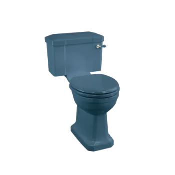 Burlington Close Coupled Pan Alaska Blue