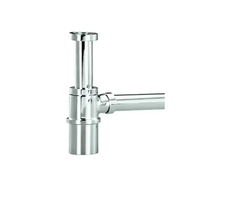 Just Taps Bottle Trap With 300mm Extension Pipe Chrome product image - Image 1