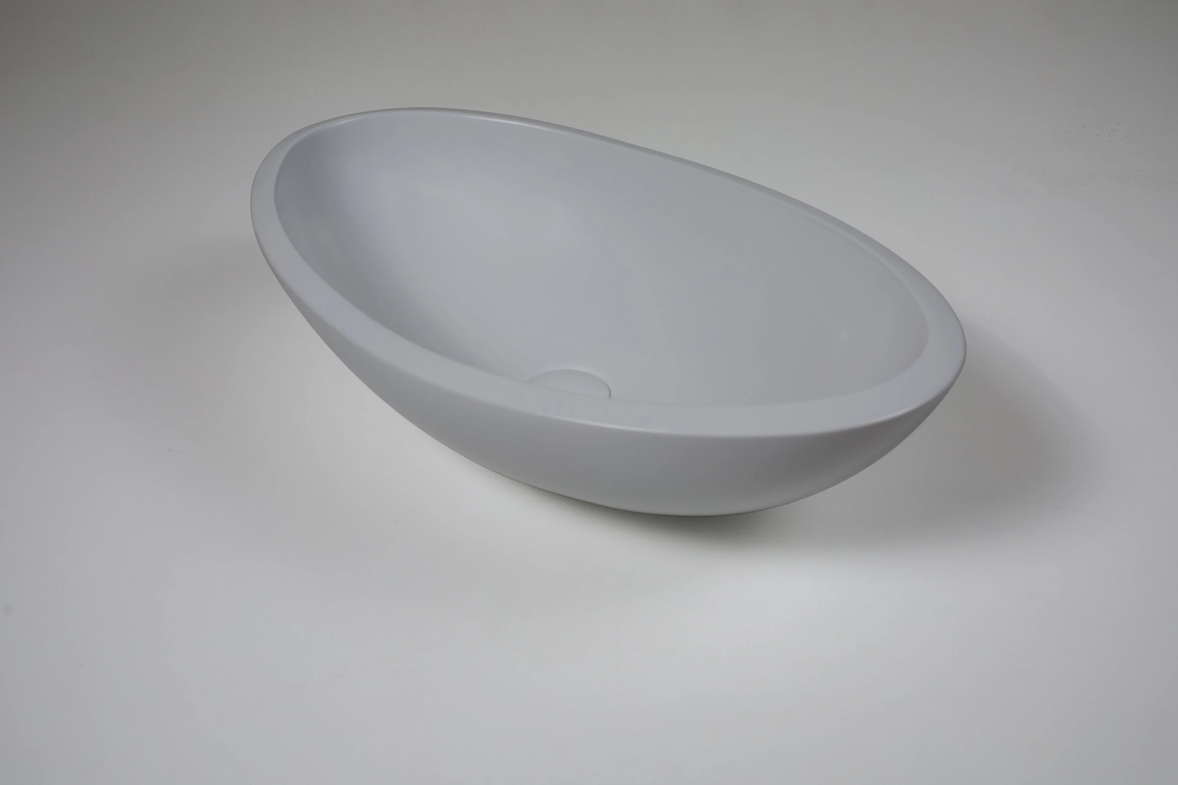 Bc Designs Kurv Basin 615 X 360 Powder Grey
