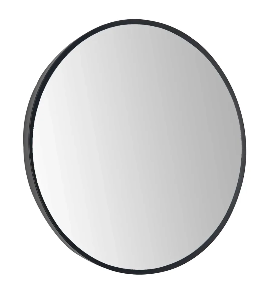 Just Taps Vos 600 Mirror Without Light Matte Black product image - Image 1