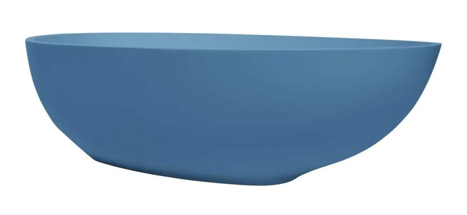 Bc Designs Gio Bath 1645 X 935 (no Waste) Powder Blue product image - Image 1